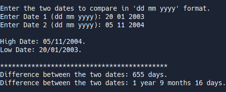 Date-comparison